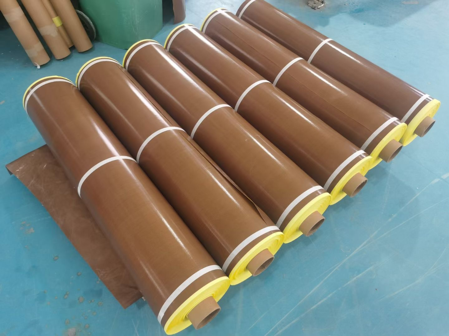 PTFE鐵氟龍玻纖布|平滑面/粗糙面PTFE 鐵氟龍零件